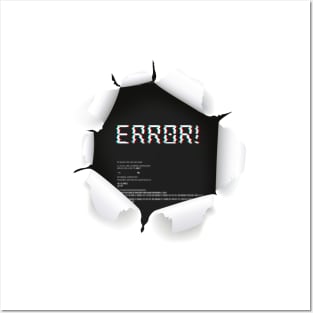 Error Posters and Art